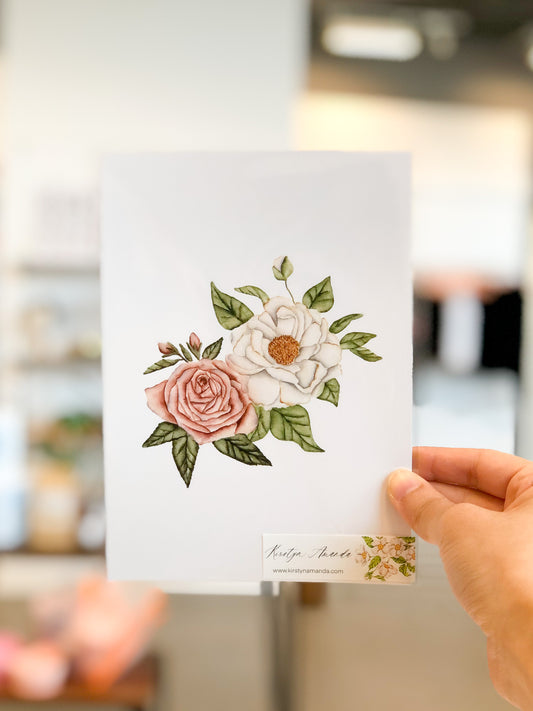 Budding Duo Print