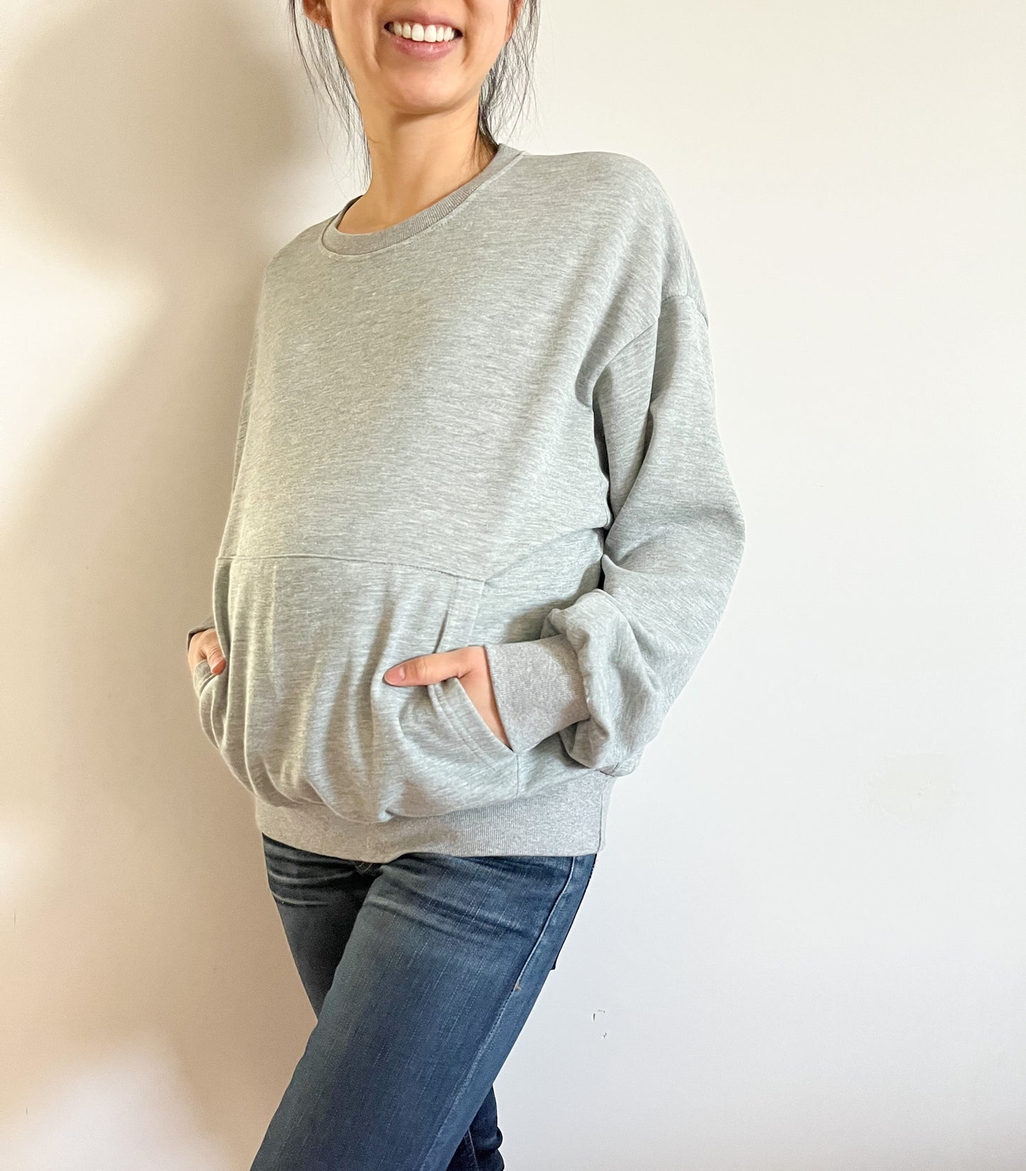 Sara Sweatshirt in Grey