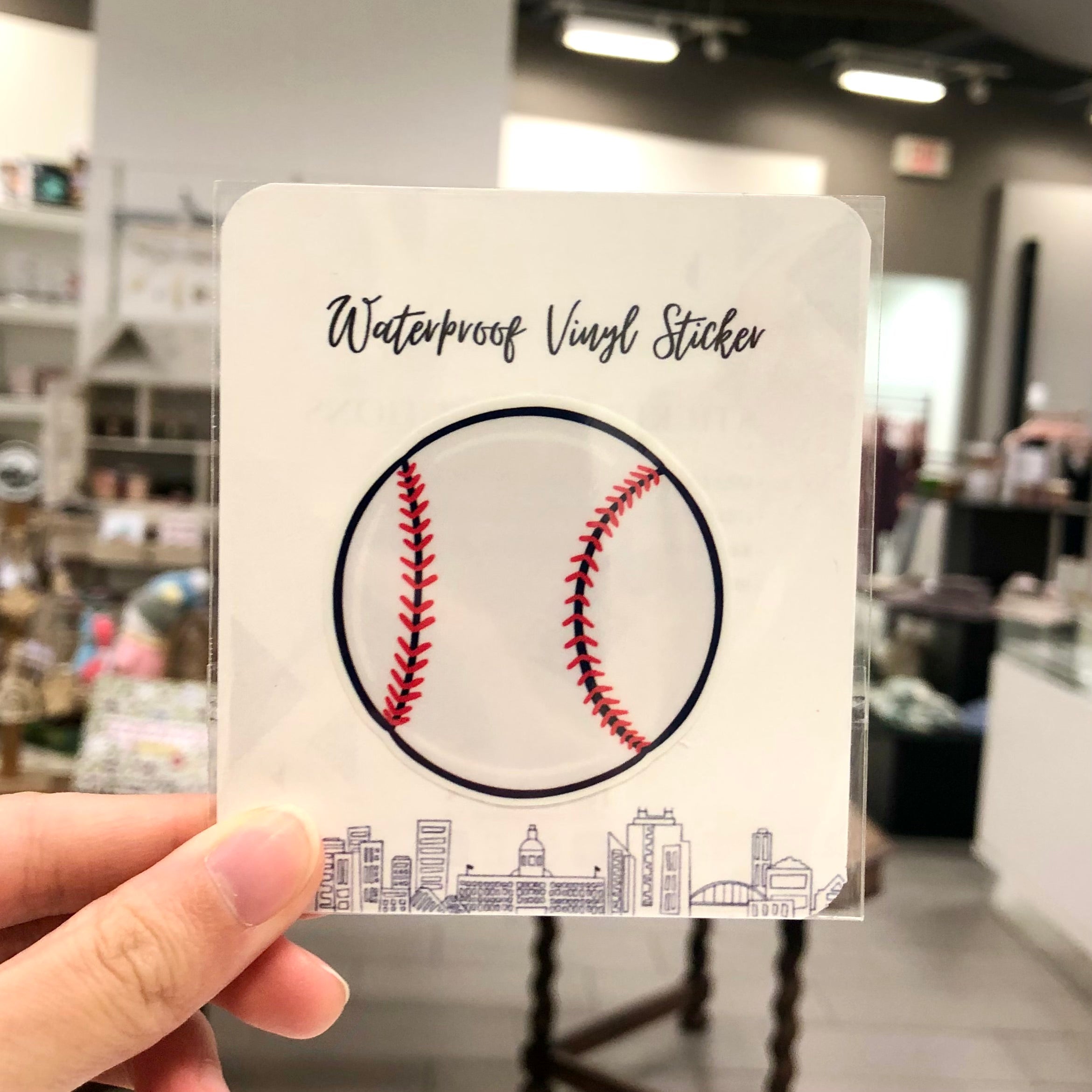Baseball Sticker – The Fourth