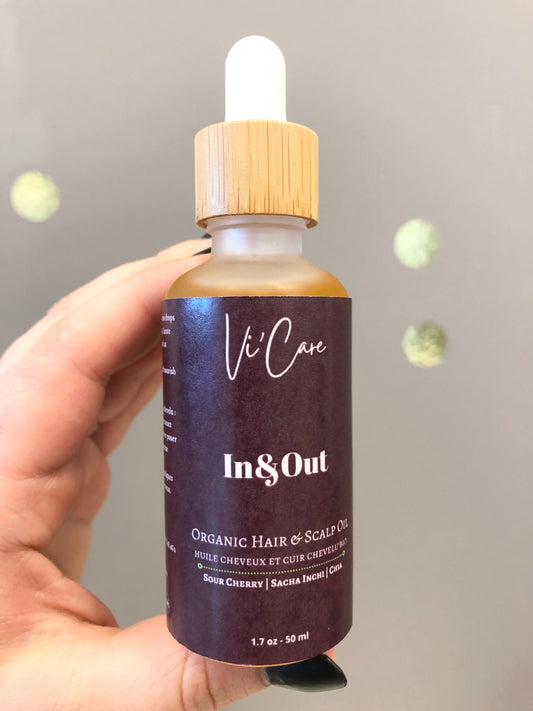 In & Out Organic Hair Oil