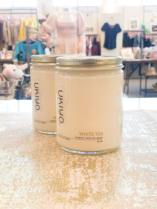 White Tea Minimalist Jar Candle