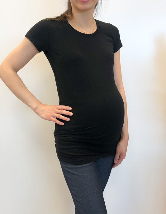 MyBeauty Pregnant Women Low Waist Belly Maternity Legging Autumn Fashion  Trousers Pants Black 2XL 
