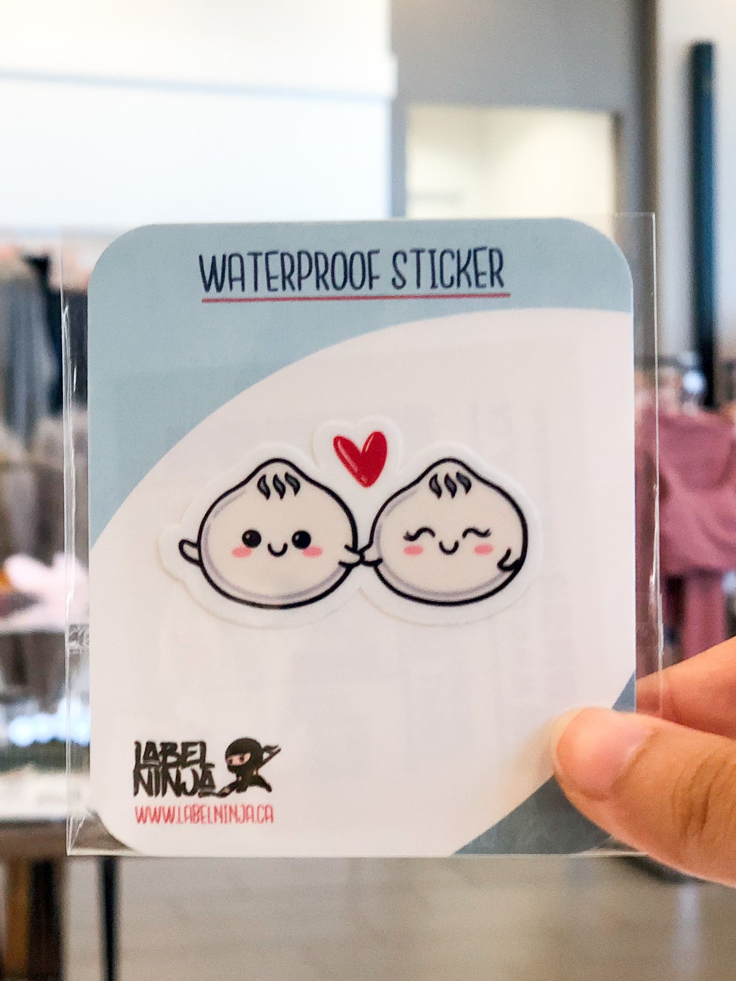 Dumpling Couple Sticker
