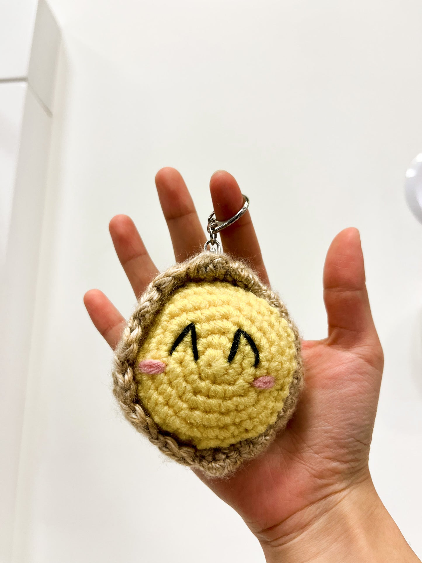 Dim Sum Crochet Keychains