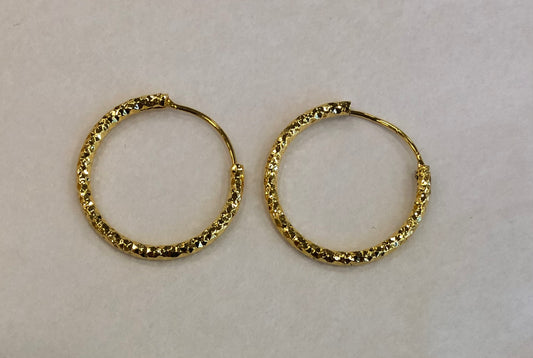 Textured Hoops