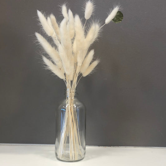 White Bunny Bundle with Vase