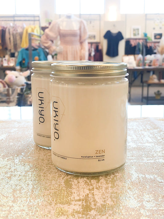 Zen Minimalist Jar Candle