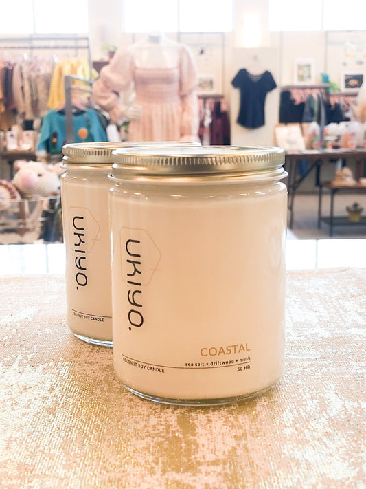 Coastal Minimalist Jar Candle