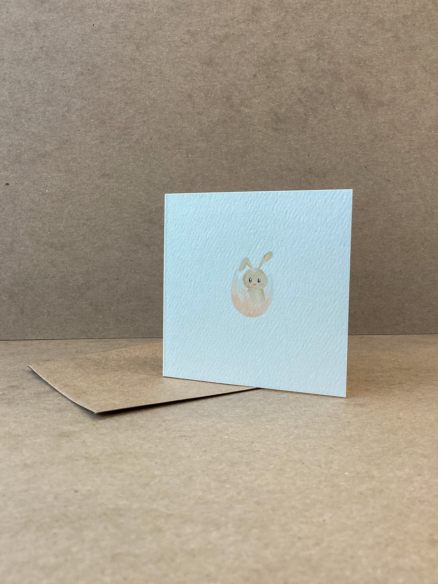 Bunny in Egg Mini Card