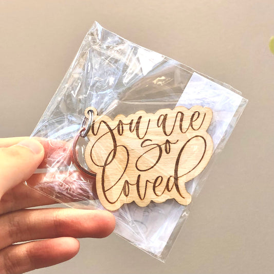 Loved Keychain