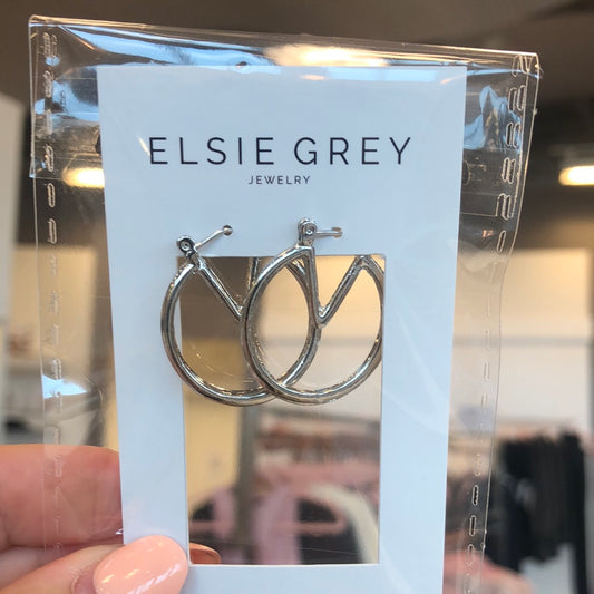 Silver Elizabeth Earrings