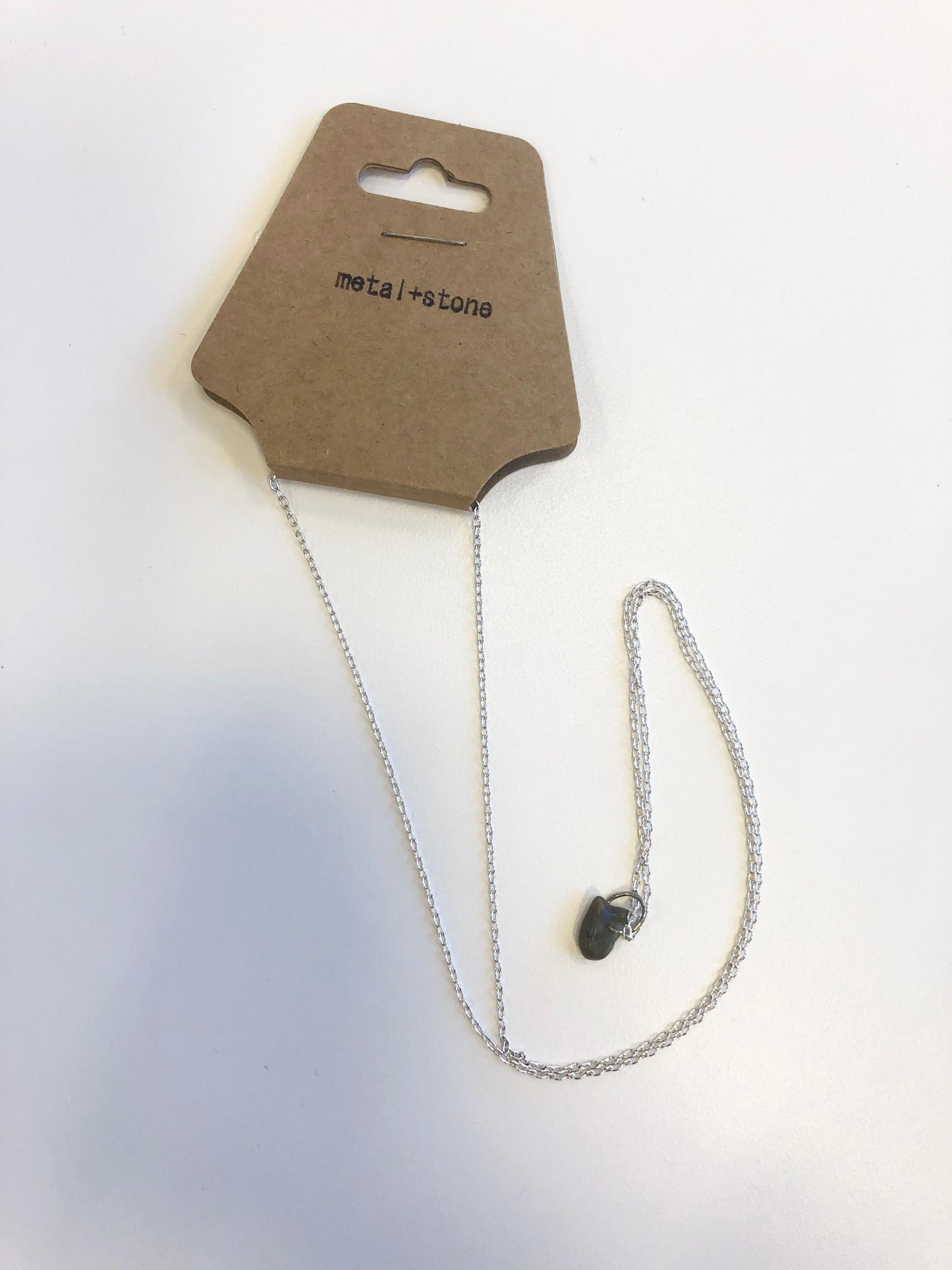 Labradorite Necklace in Silver