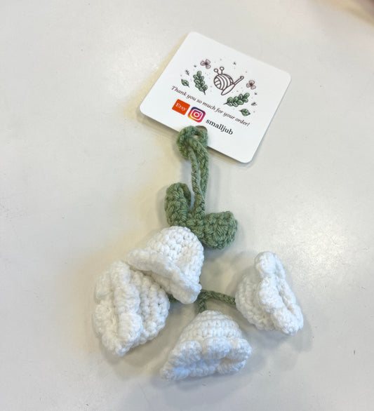 Lily of the Valley Bag Charm