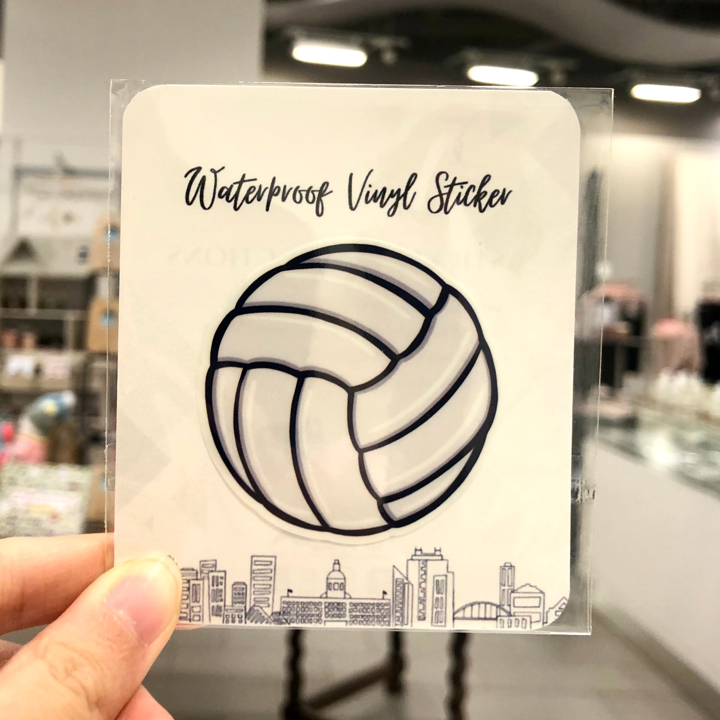 Volleyball Sticker – The Fourth