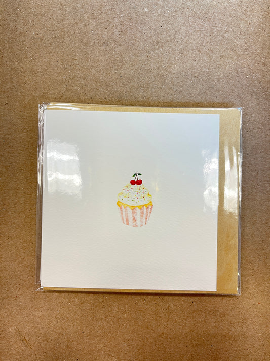 Single Cupcake Mini Card