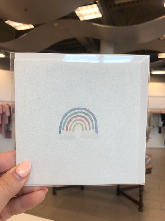 Rainbow Design Card
