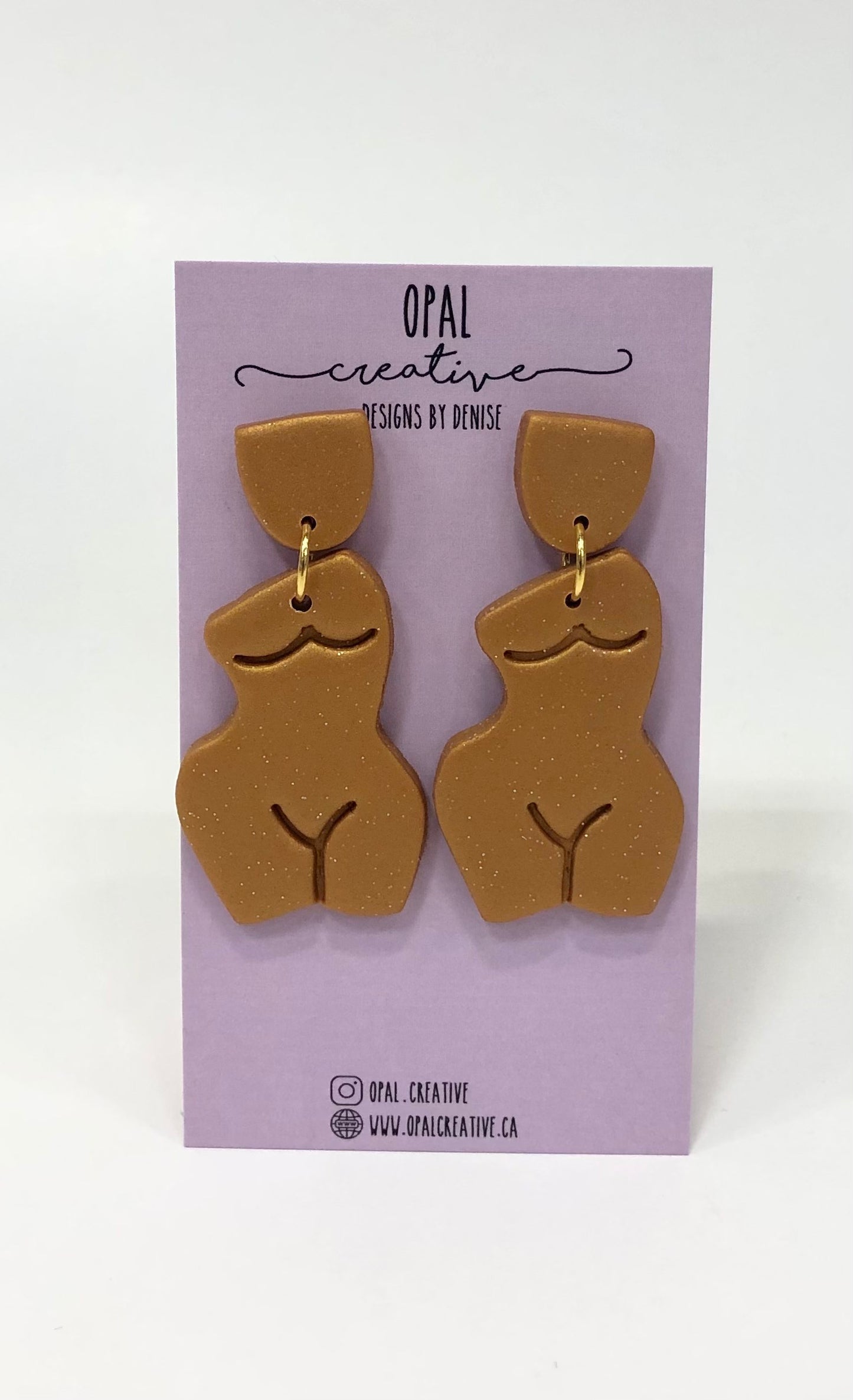 Caramel Babes Dangle Earrings