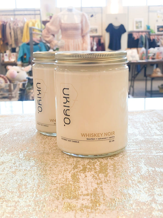 Whiskey Noir Minimalist Jar Candle