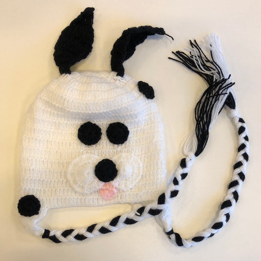Dog Toque in White