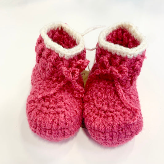 Booties in Pink